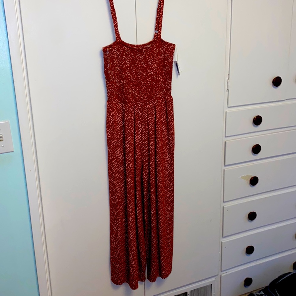Rust Jumpsuit- Brand new!